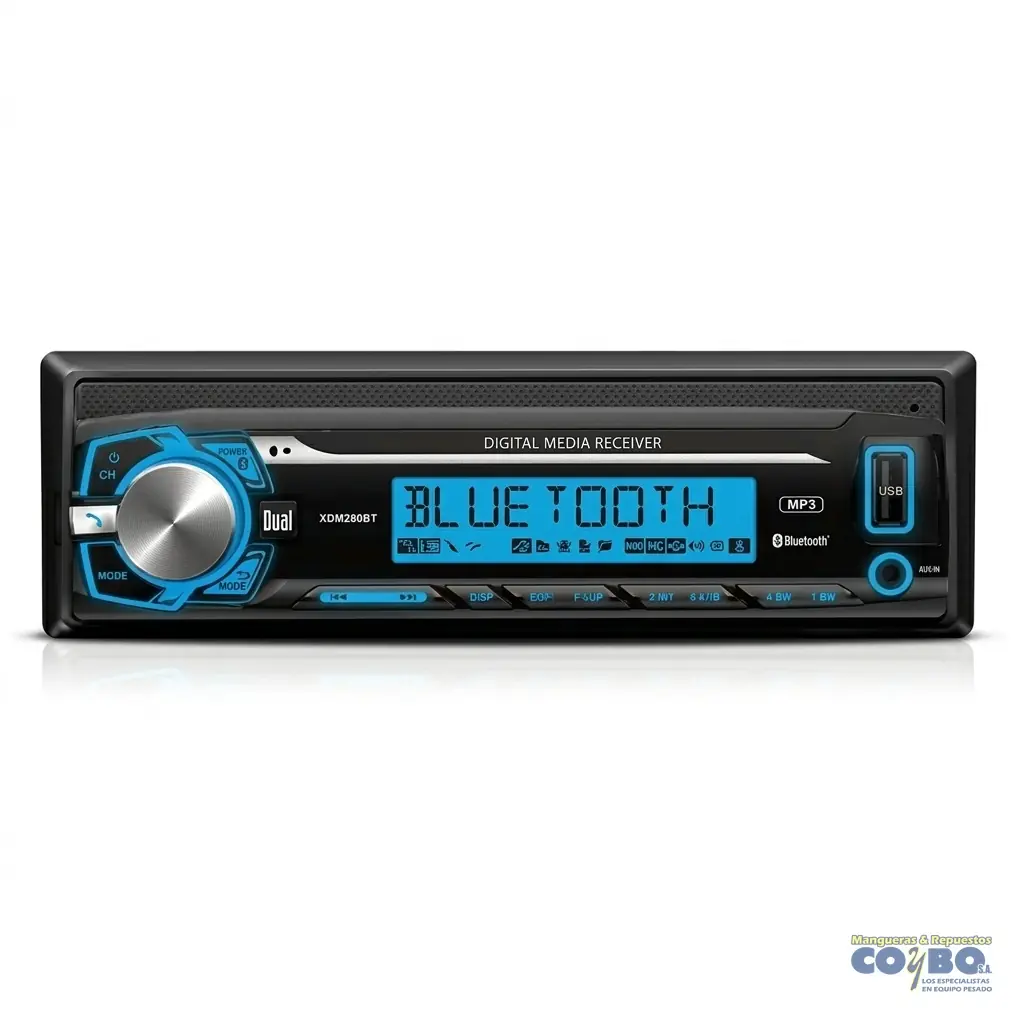 RADIO MP3 BLUETOOTH USB AUXILIAR - Imagen 1