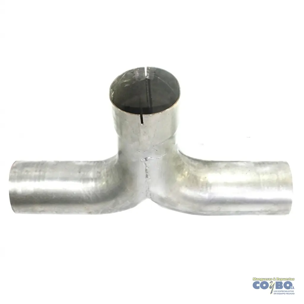 TE MUFLA 5" ALUMINIZADA - Imagen 1