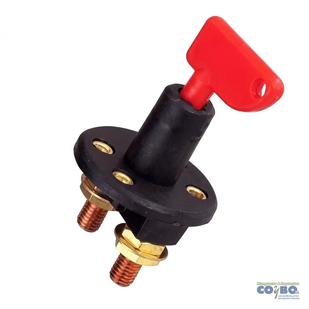 SWITCH CORTA CORRIENTE LLAVE DESMONTABLE - Miniatura 2